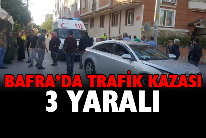Emirefendi Mahallesinde Trafik Kazası