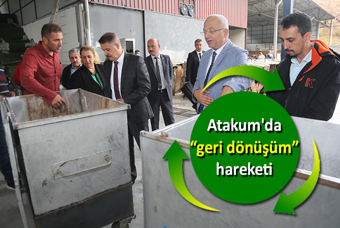 Atakum’da “geri dönüşüm” hareketi