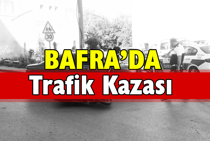 Otomobil ile motosiklet çarpıştı: 1 yaralı