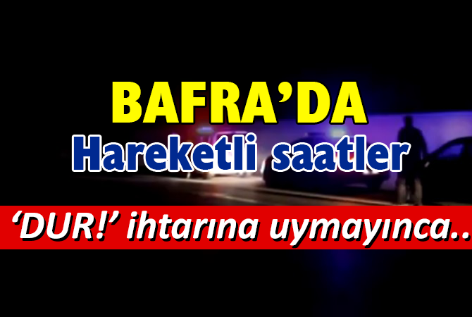 DUR İHTARINA UYMAYAN ALKOLLÜ SÜRÜCÜ YAKALANDI