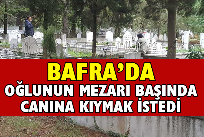 Oğlu Öldürülen Anne Çocuğunun Mezarının Başında İntihar Etmek İstedi