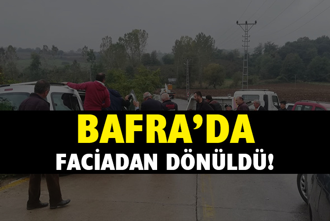 Kaygan yol faciaya neden oluyordu