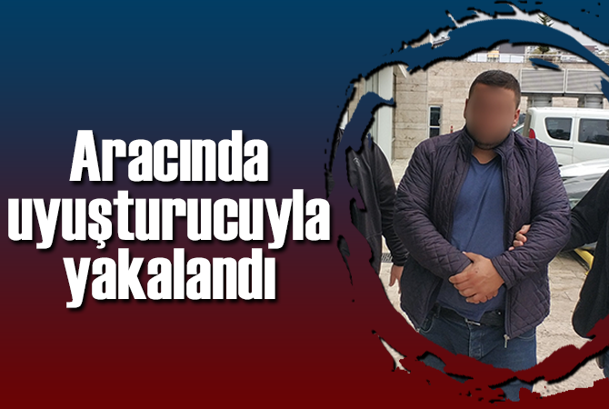 Aracında bonzai ele geçirilen şahıs gözaltına alındı