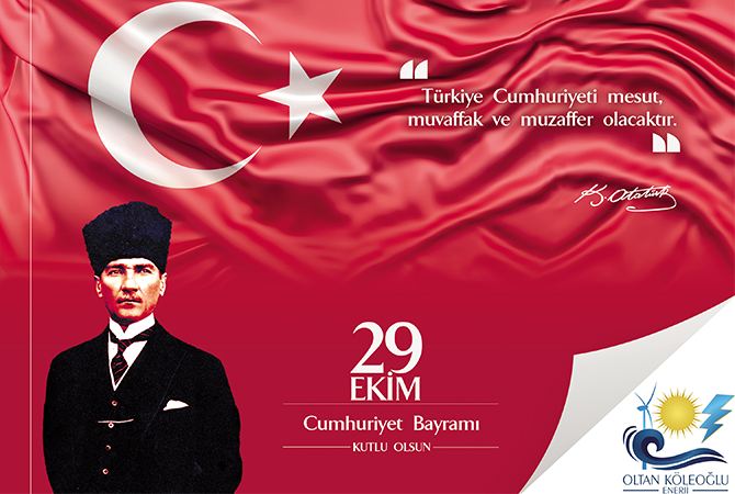 CUMHURİYET BAYRAMI KUTLAMA MESAJI