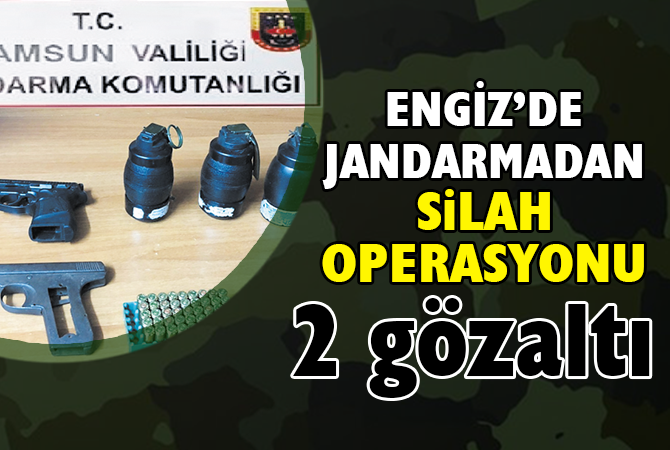 jandarmadan silah operasyonu