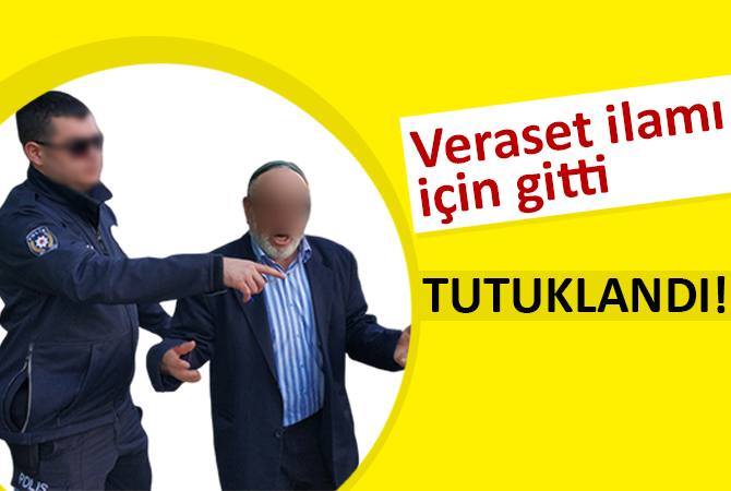 Yaşlı adam hakkında 3 yıl 4 ay hapis cezasının bulunduğu ortaya çıktı