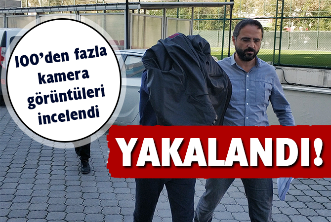 Polis yüzden fazla kamera görüntülerini inceleyerek kapkaççıyı yakaladı