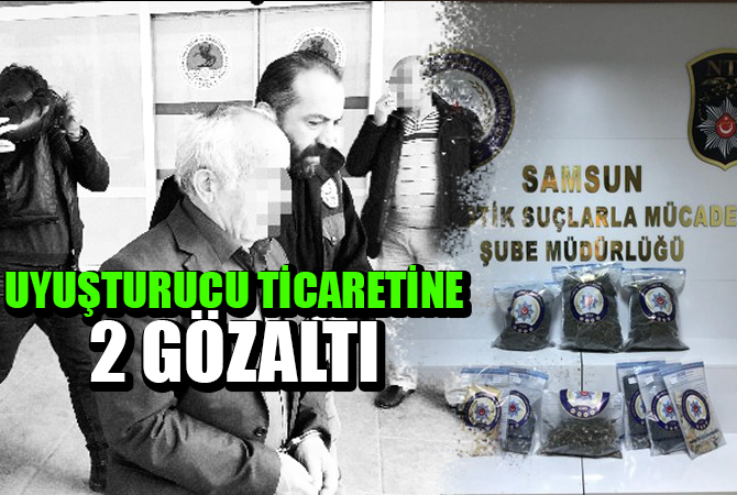 UYUŞTURUCU TİCARETİNE 2 GÖZALTI