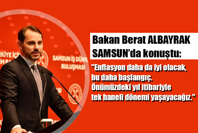 Bakan Albayrak, Samsun’da