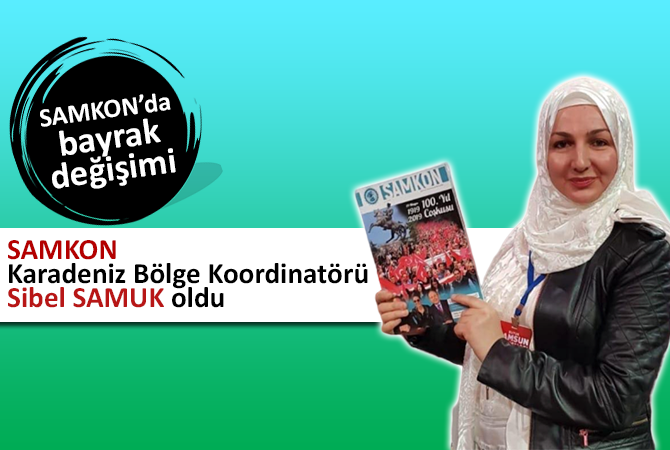 SAMKON’da bayrak değişimi