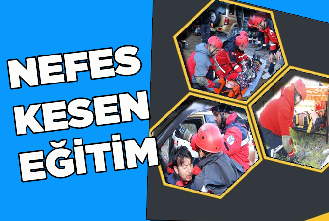 UMKE gönüllüleri için eğitim kampı düzenlendi