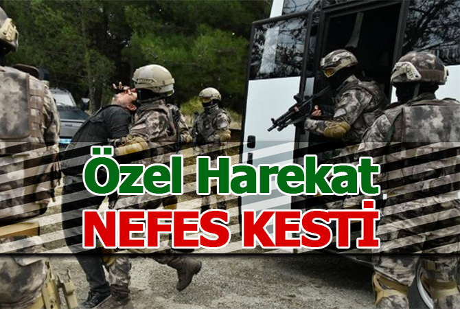 Özel harekattan nefes kesen tatbikat