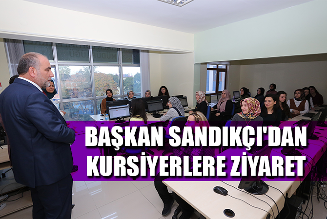 SANDIKÇI’DAN KURSİYERLERE ZİYARET