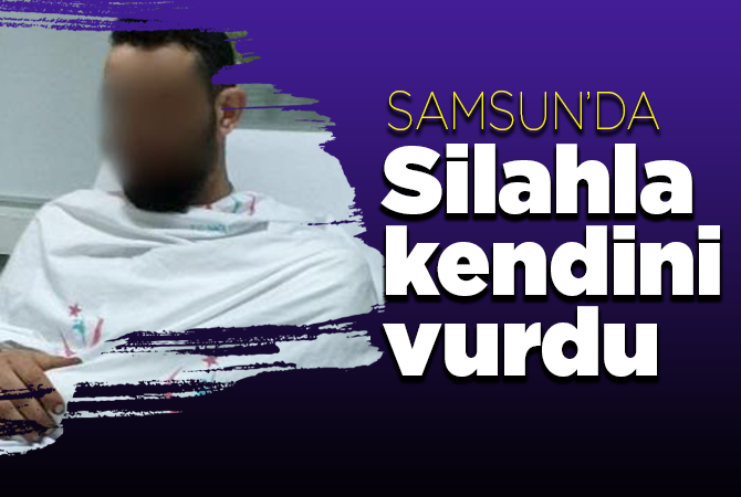 Tabancayla kazara kendini vurdu