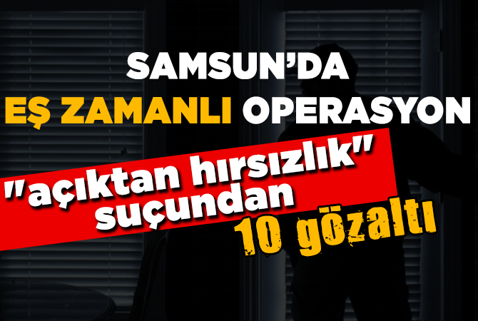 Liman hırsızları gözaltında