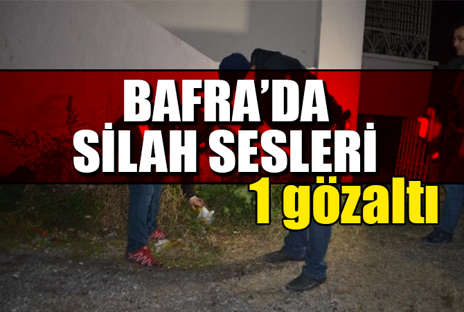 Kavga sonrası havaya ateş eden şahıs gözaltına alındı