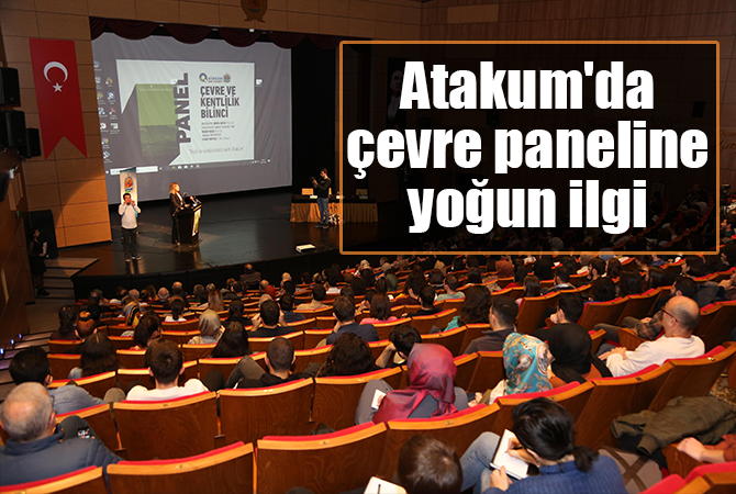 Atakum’da çevre paneline yoğun ilgi