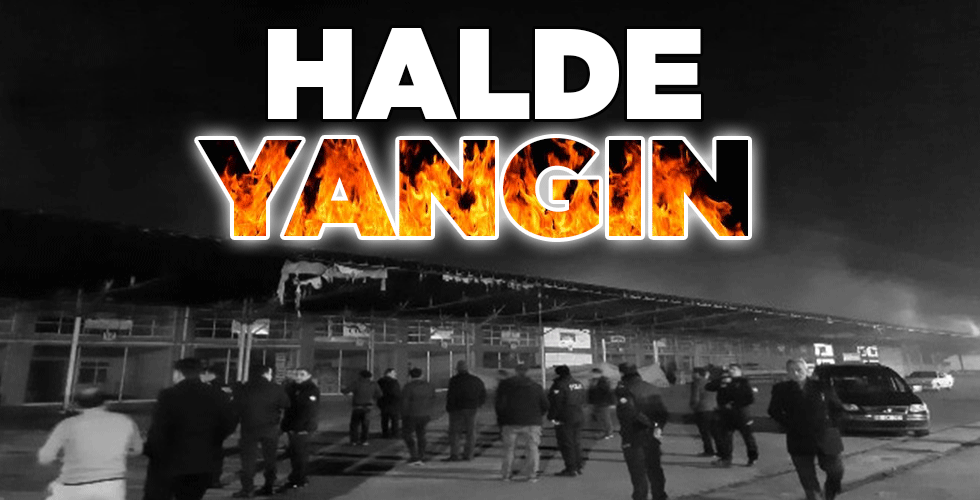 Çarşamba halinde yangın