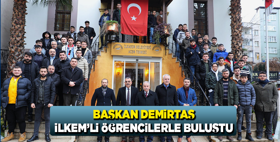İLKEM’Lİ ÖĞRENCİLER “SABAH BULUŞMALARI” ETKİNLİĞİYLE BAŞKAN DEMİRTAŞ’LA BİR ARAYA GELDİ