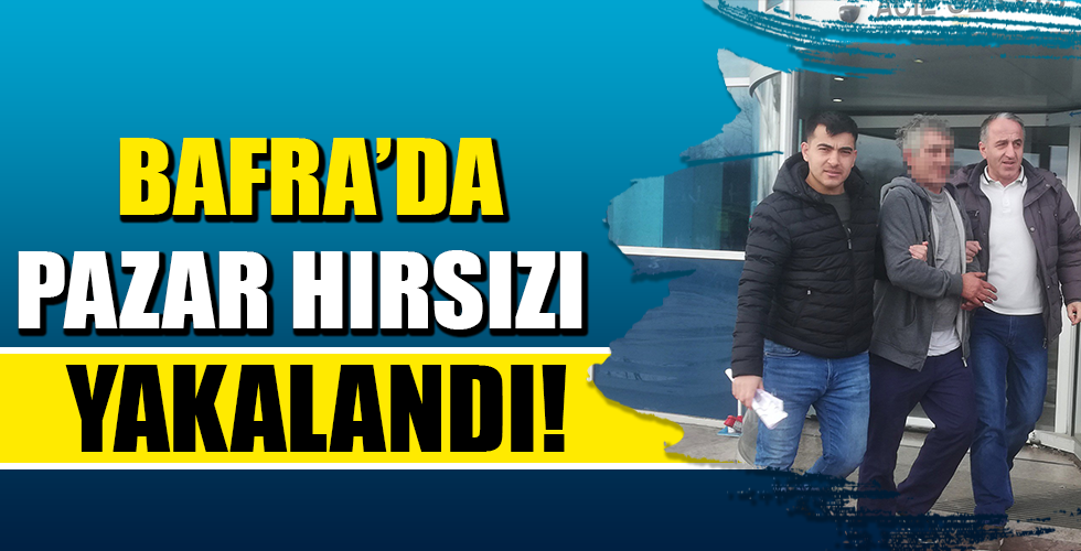 Pazar hırsızlığı zanlısı yakalandı