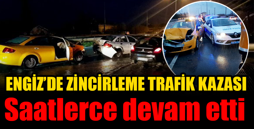 19 Mayıs’ta Zincirleme Trafik Kazası