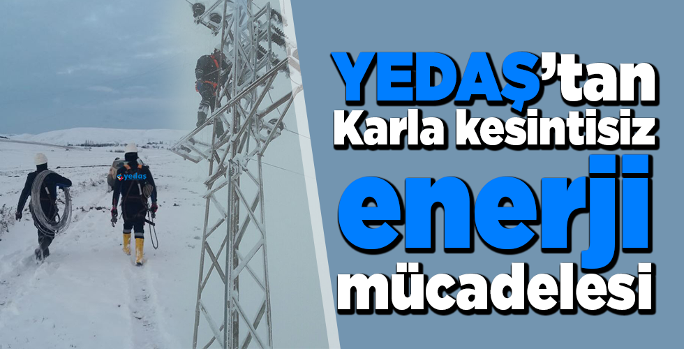 Karla kesintisiz enerji mücadelesi