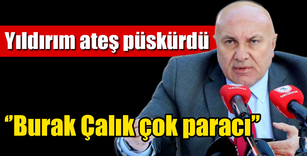 Yıldırım ateş püskürdü