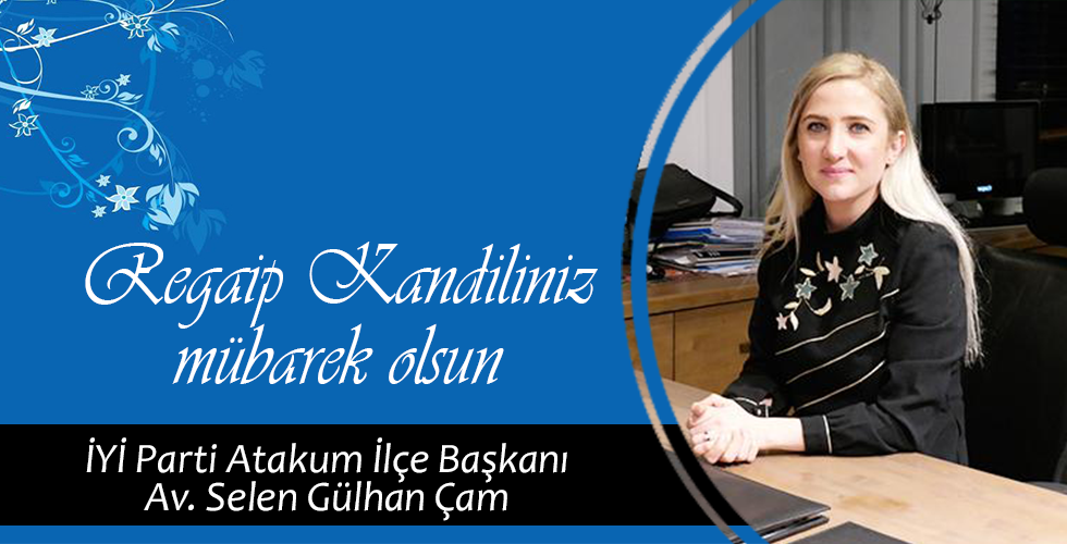 regaip kandili kutlama mesajı