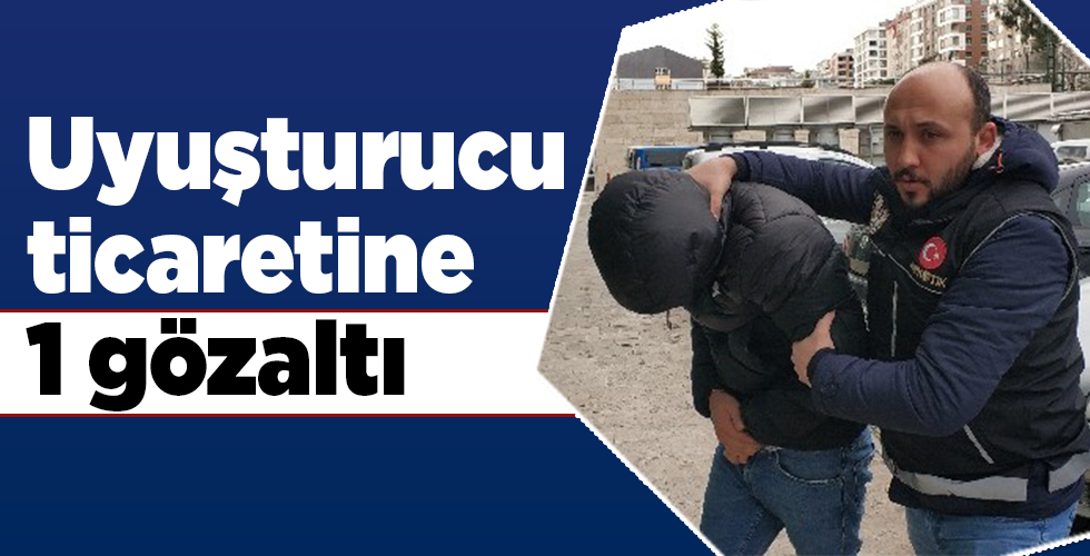 Uyuşturucu suçundan gözaltına alındı