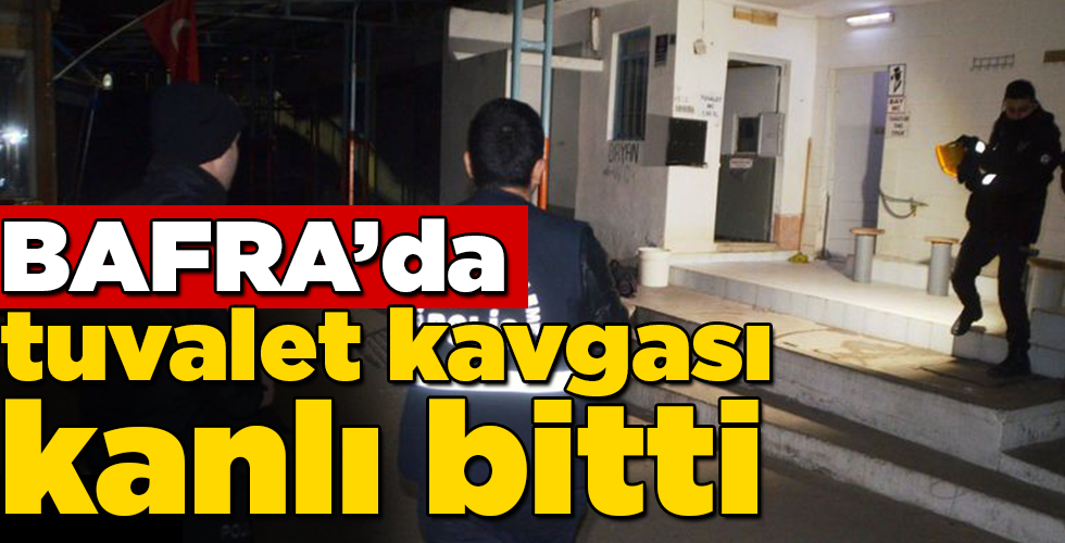 tuvalet kavgası kanlı bitti