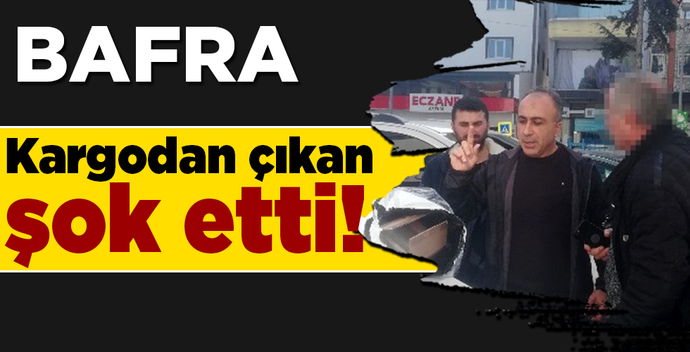 kargodan deterjan çıkınca şok oldu