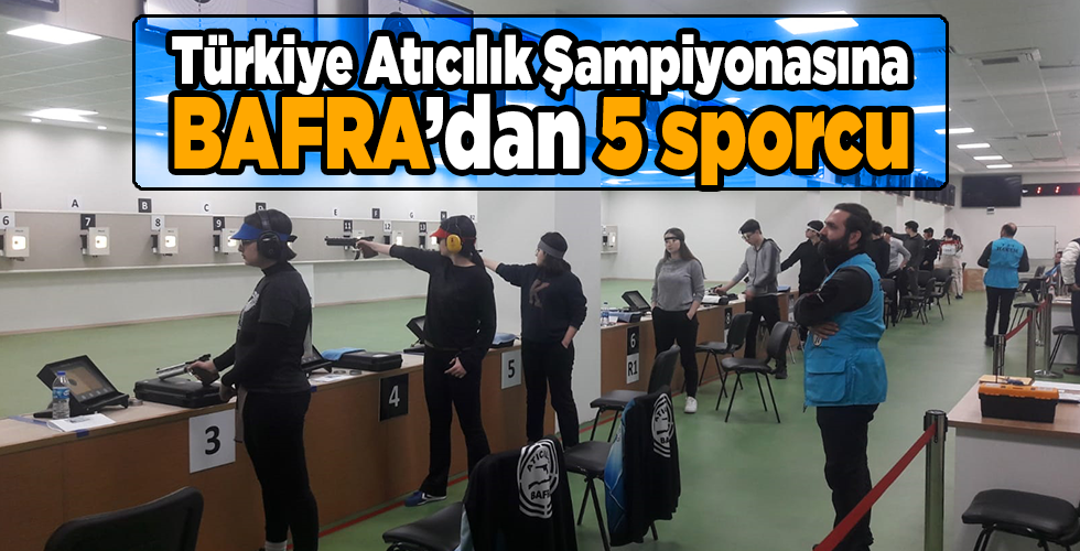 Türkiye Atıcılık Şampiyonasına Bafra’dan 5 sporcu