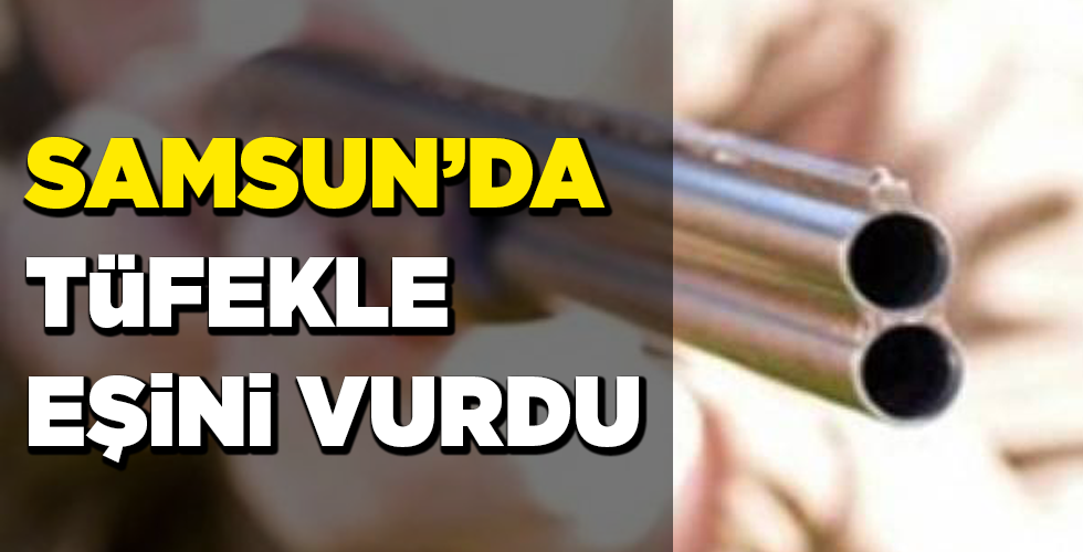 yaşlı adam eşini vurdu