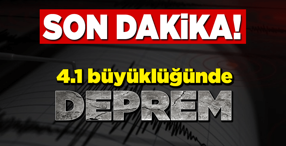 akdeniz’de deprem