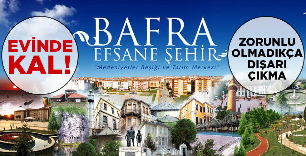 BAFRA’DA CORONA VİRÜS ÖNLEMLERİ