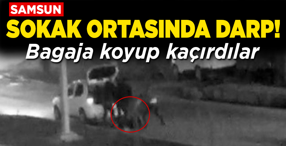 DARP EDİP BAGAJA KOYUP KAÇIRDILAR