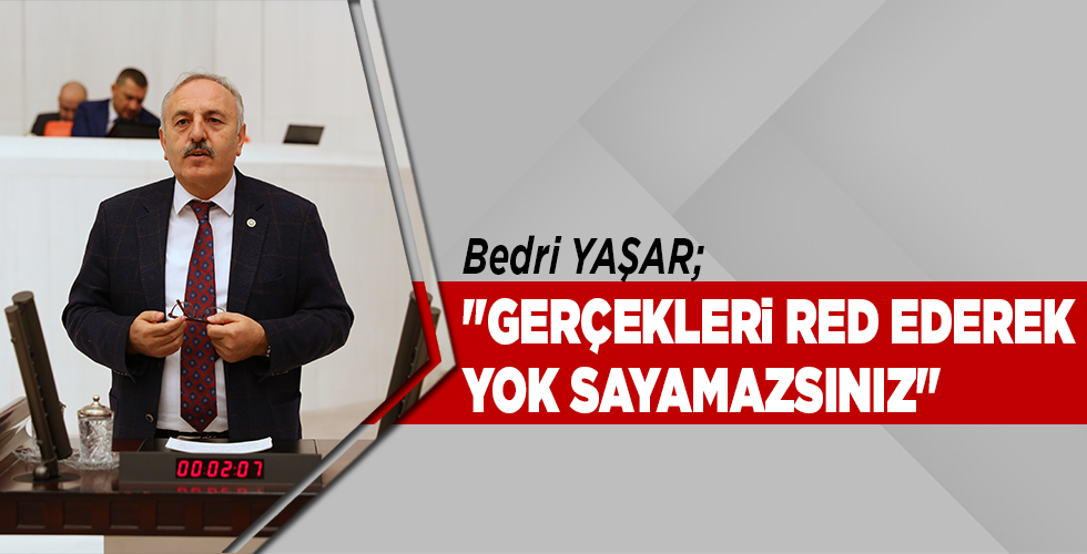 “ESNAFIN SORUNLARI ARAŞTIRILSIN” DİYEN YAŞAR’IN ÖNERİSİ AK Parti ve MHP OYLARIYLA RED EDİLDİ