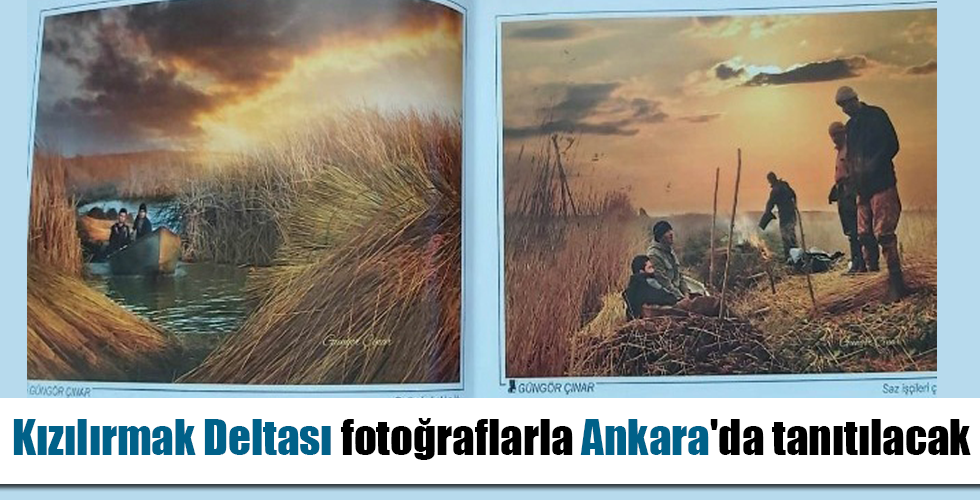Kızılırmak Deltası fotoğraflarla Ankara’da tanıtılacak