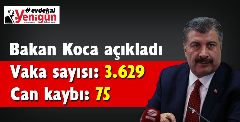 Bakan Koca son vaka ve ölüm sayısını açıkladı! Şu uyarıda bulundu
