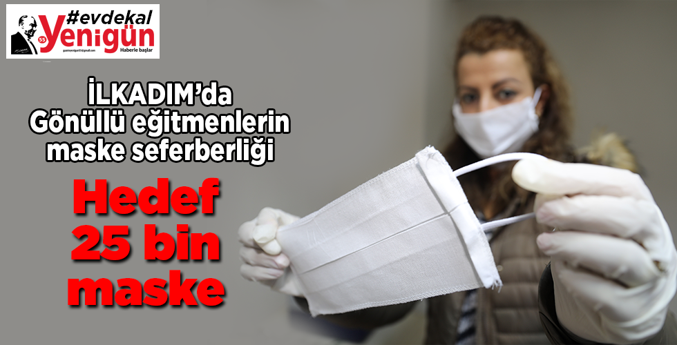 Hedef 25 bin maske