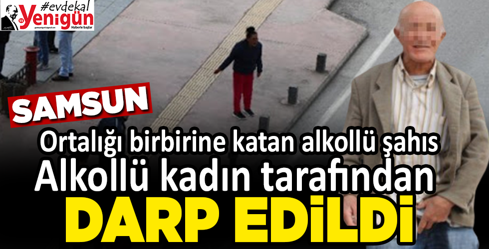 Alkollü şahıs Anıtpark’ı birbirine kattı