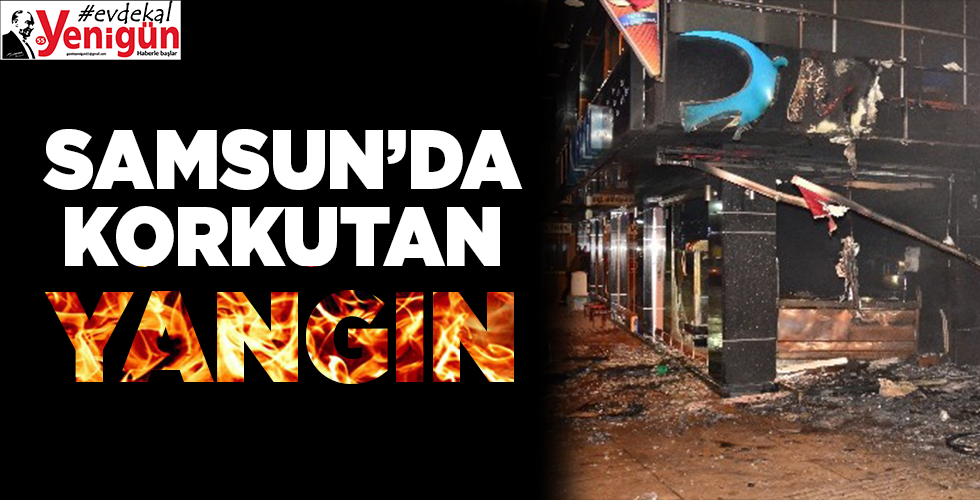 İftar vaktinde iş yeri küle döndü