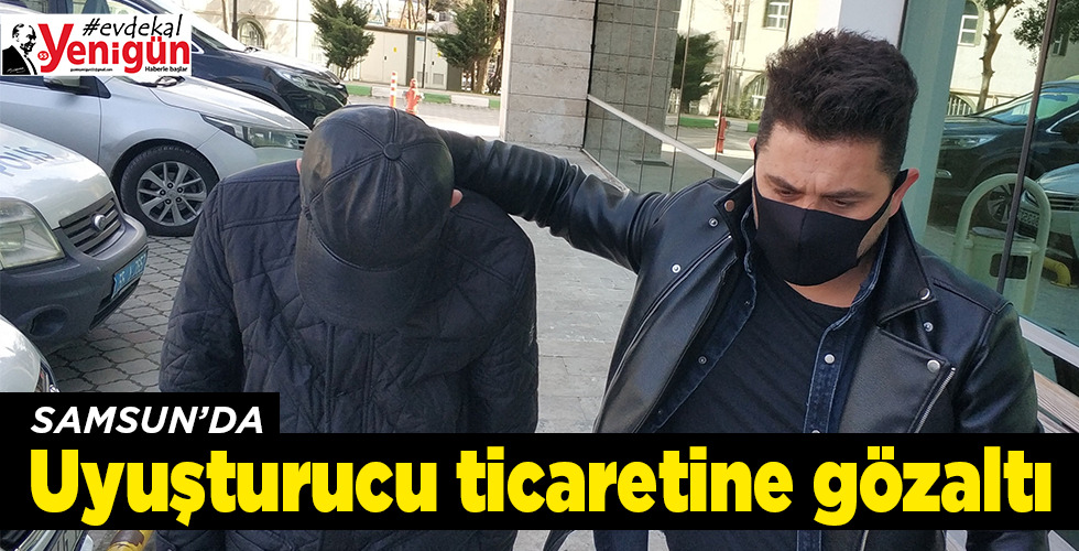 Uyuşturucu ticaretinden gözaltına alındı