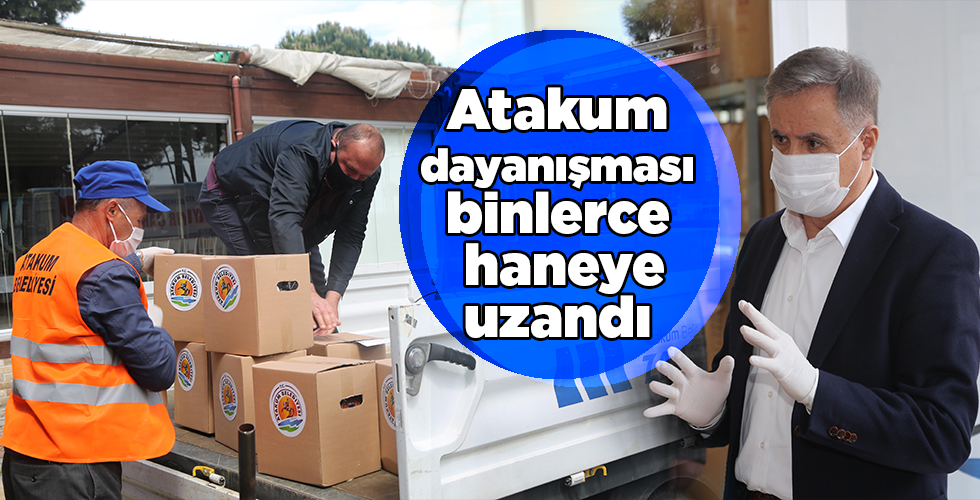 Atakum Dayanışması binlerce haneye uzandı
