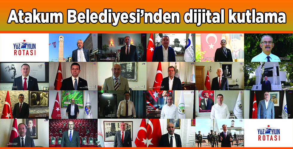 Atakum Belediyesi’nin dijital kutlama programı 4 günde 8 milyon kişiye ulaştı