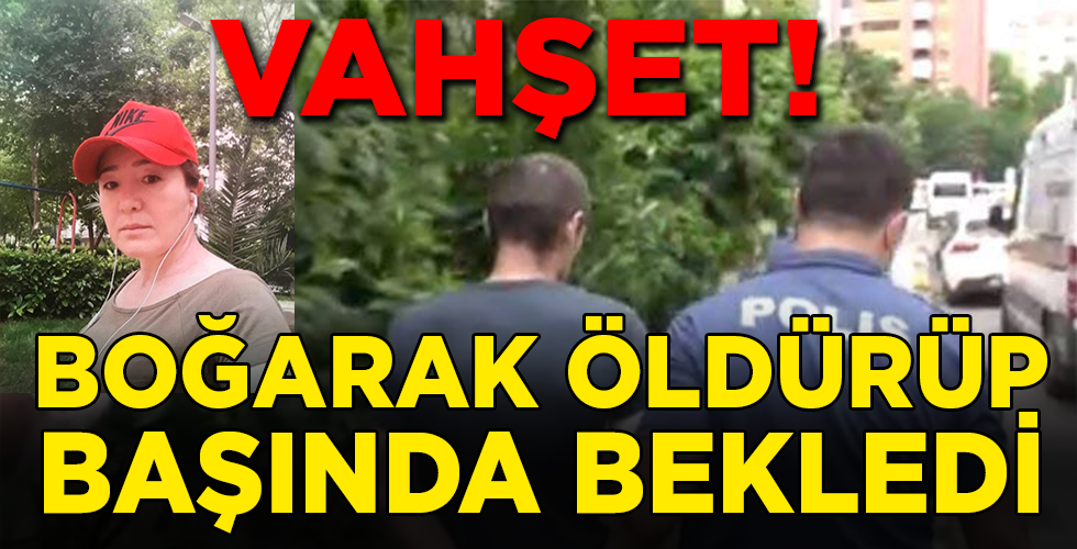 Yine aynı vahşet! Polis ekipleri gelene kadar bekledi…