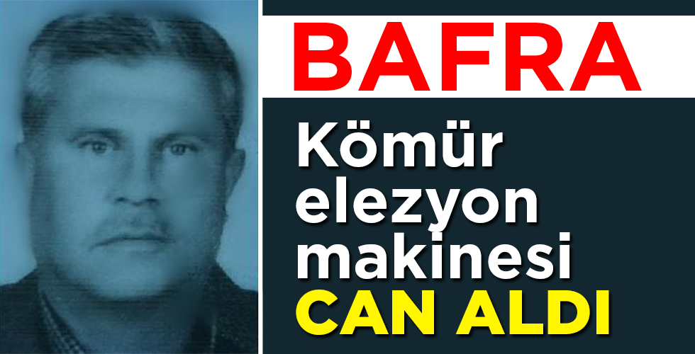 Elini kömür elezyon makinesine kaptıran kazan işçisi hayatını kaybetti