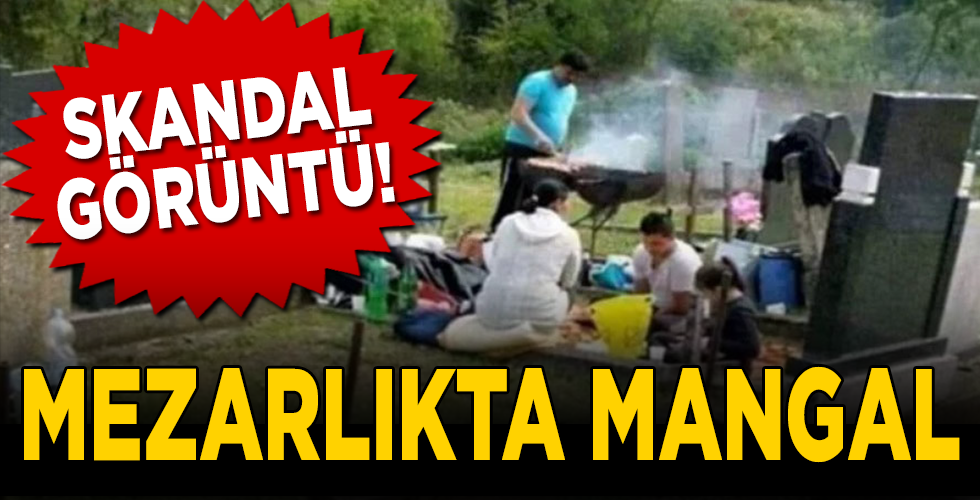 Mezarlıktaki mangal fotoğrafı olay yaratmıştı! Gerçek ortaya çıktı