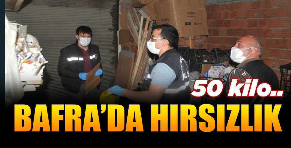50 kilo hurda sarı musluk çalındı