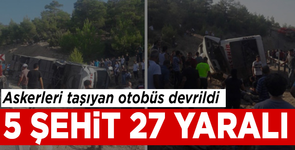 5 asker şehit 27 asker yaralı